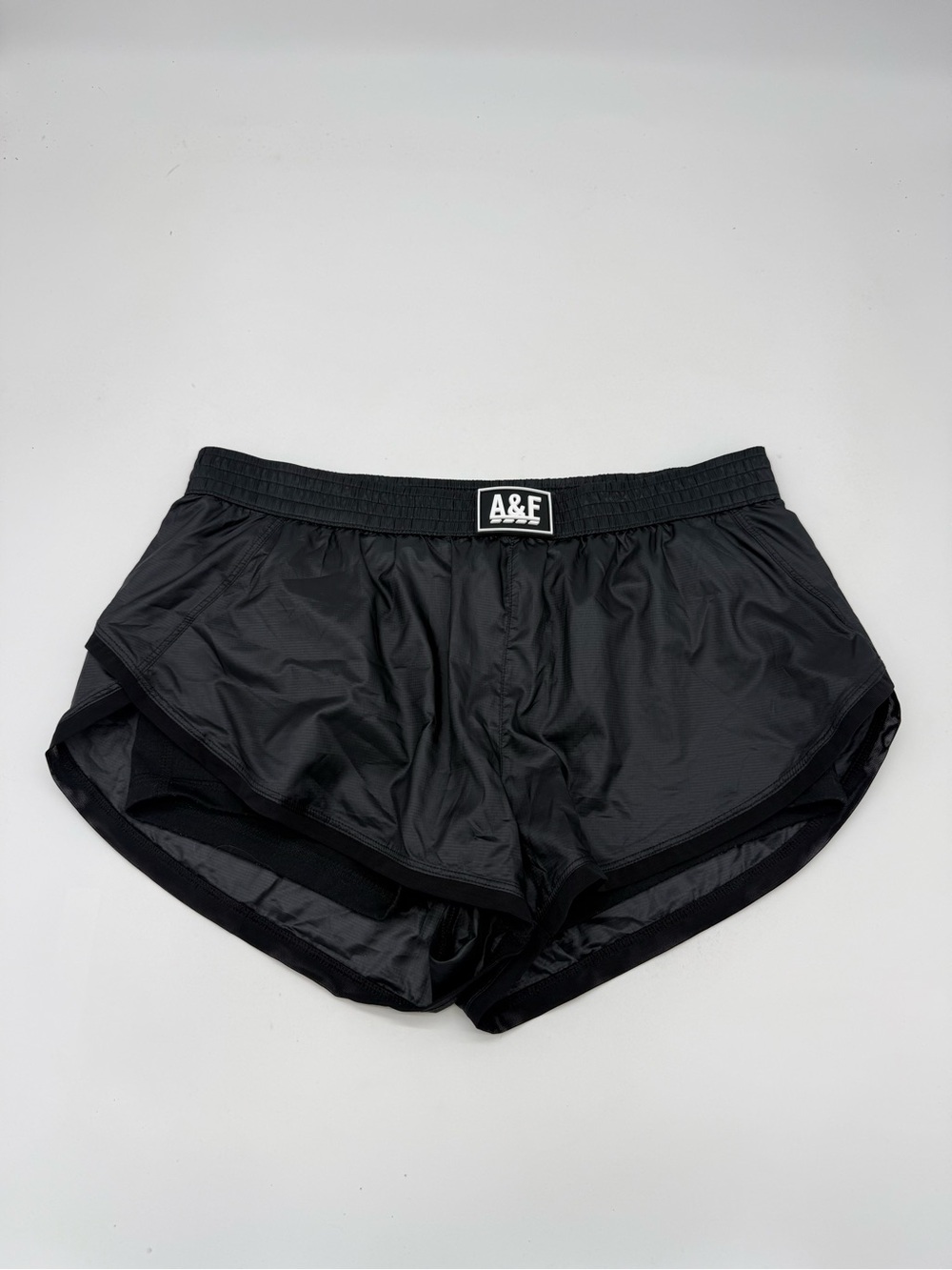 A+F Boxing Shorts Abercrombie and Fitch Athletic Shorts Black Size Small